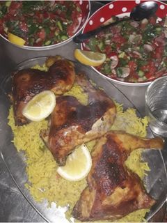 صورة لوصفة كبسة دجاج