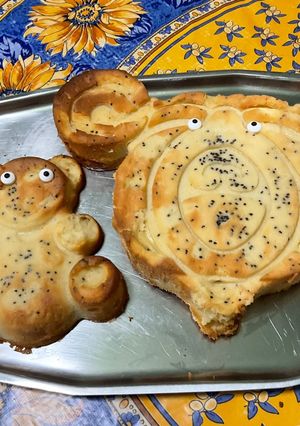 Une photo de Gateaux moelleux et fondants châtaigne, vanille, coco, pavot bleu