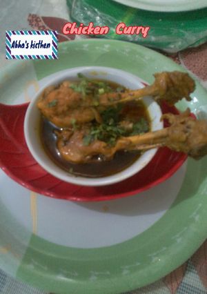A picture of Simple Chicken Curry.