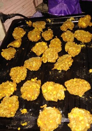Una foto de Galletitas de zanahoria, manzana y avena