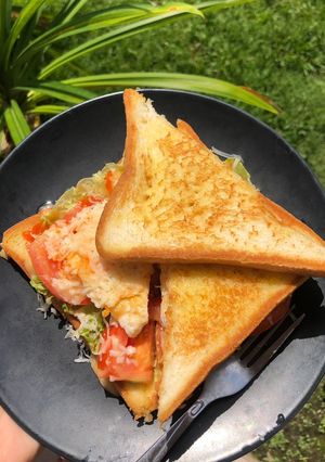 Foto resep Sandwich Telur Keju