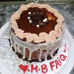 A picture of Chocolate fudge cake 🎂🎂🎂.