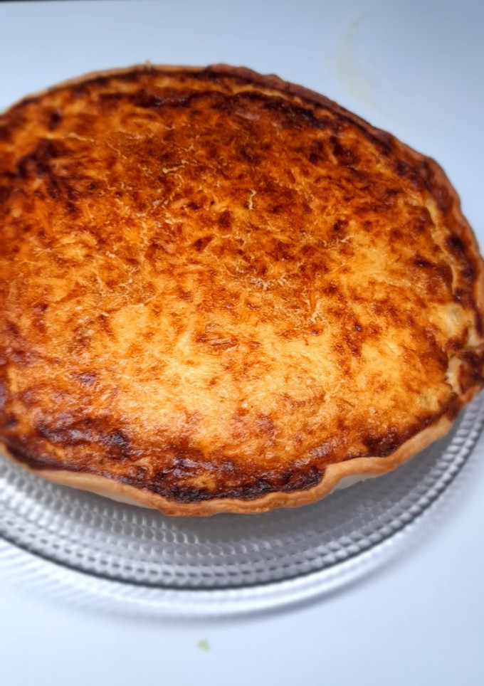 Una foto de Quiche de queso "Para los amantes del queso"