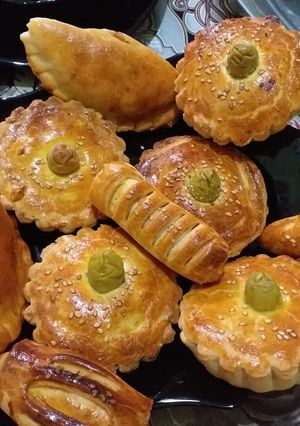 صورة لوصفة فطائر مرافقة للشربة