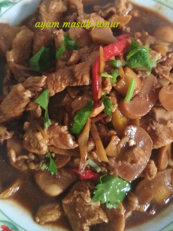 Anti Ribet, Bikin Ayam masak jamur Irit Untuk Jualan