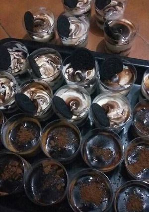 Una foto de Shots oreo y chocotorta