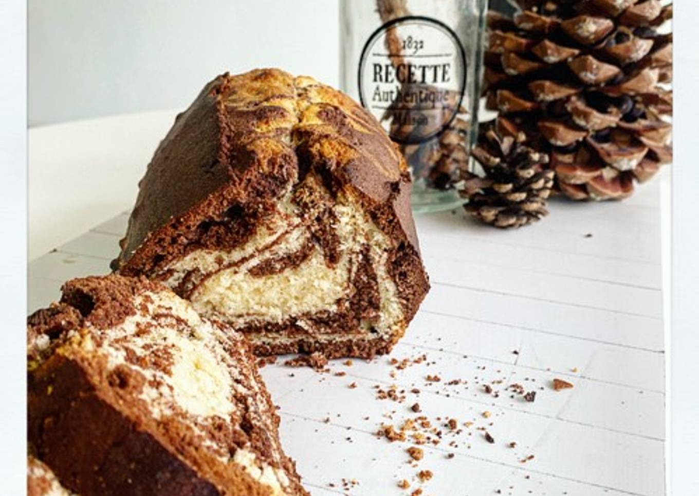 Cake marbré