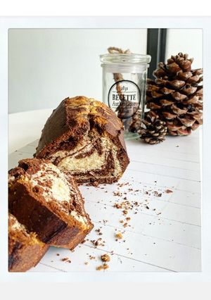 Une photo de Cake marbré