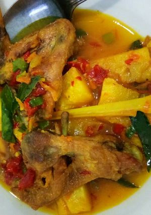 Foto resep Ayam masak nanas