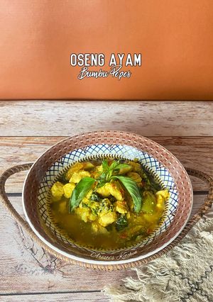 Foto resep Oseng Ayam Bumbu Pepes