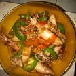 Cumi saus tiram pedas