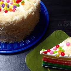 A picture of Rainbow Cake Ekonomis.