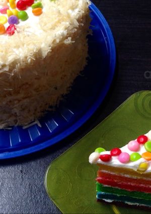 Foto resep Rainbow Cake Ekonomis