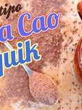 Bebida casera tipo Cola Cao