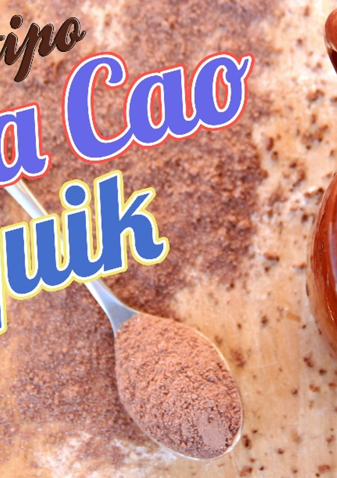 Una foto de Bebida casera tipo Cola Cao