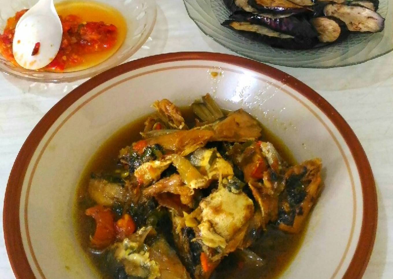 Ikan Asin Cabe Ijo Pedas