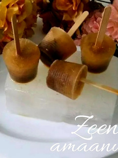 A picture of Tamarind or Imli Popsicles.