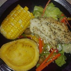 A picture of Healthy lunch.