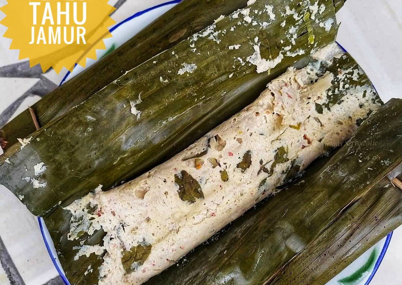 Pepes Tahu Jamur Tiram