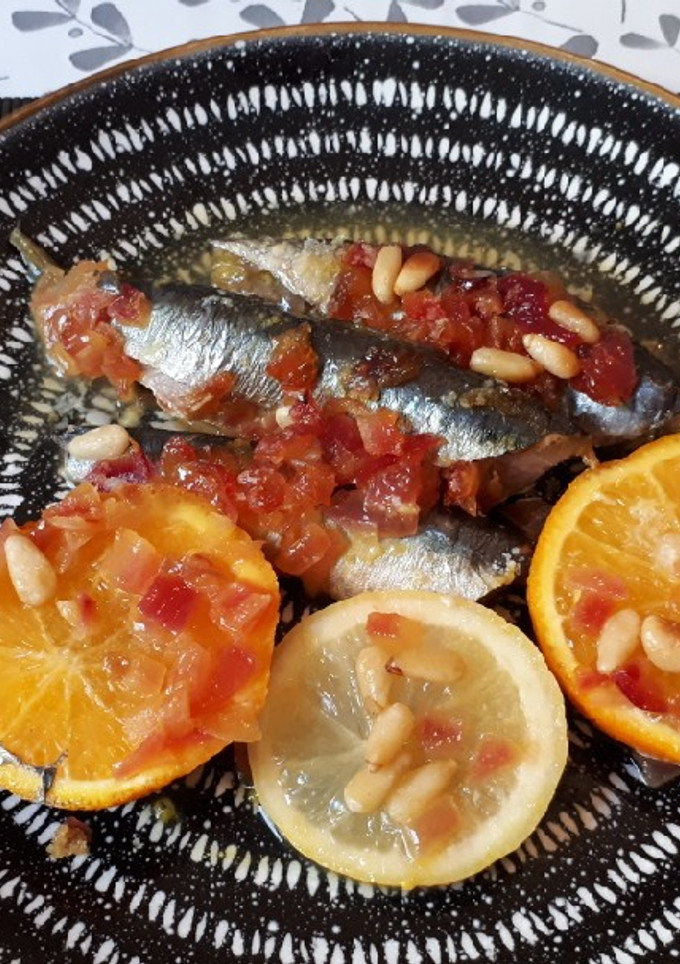 Una foto de Sardinas al horno