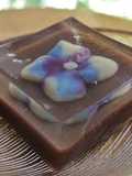 Ajisai (hydrangea) Mizu Yōkan ; Wagashi