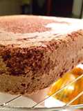 Pan di spagna al cioccolato