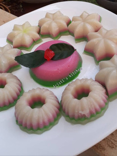 Foto resep Kue lapis sagu cantik❤