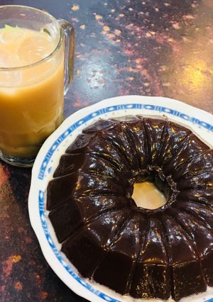 Foto resep Es teh susu jelly