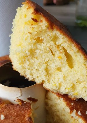Une photo de Gâteau moelleux à l orange