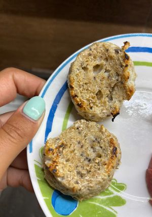 Una foto de Pancito de avena en microondas