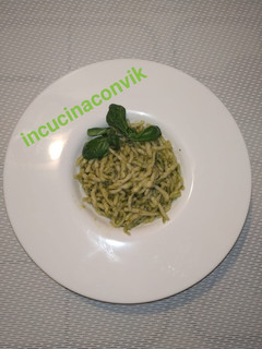 Foto di Trofie al pesto (tutto fatto da me)
