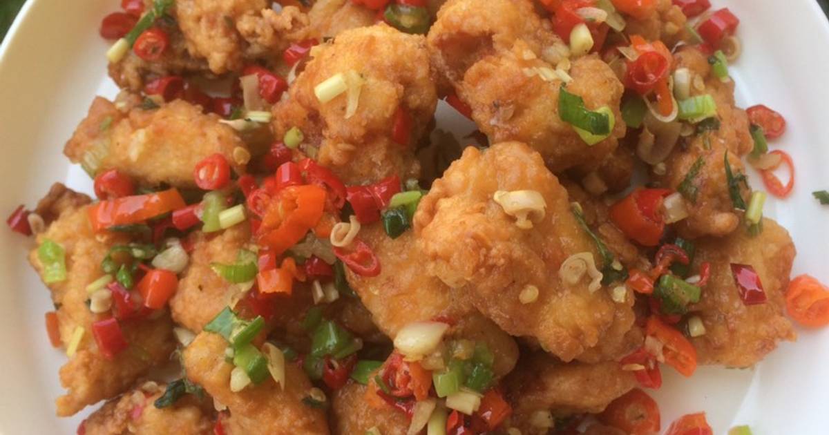 Resep Ayam Cabe Garam Oleh Ditdot Kitchen Cookpad