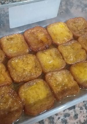 Una foto de Torrijas de miel diferentes