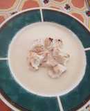 Sopa crema de cebolla y papas