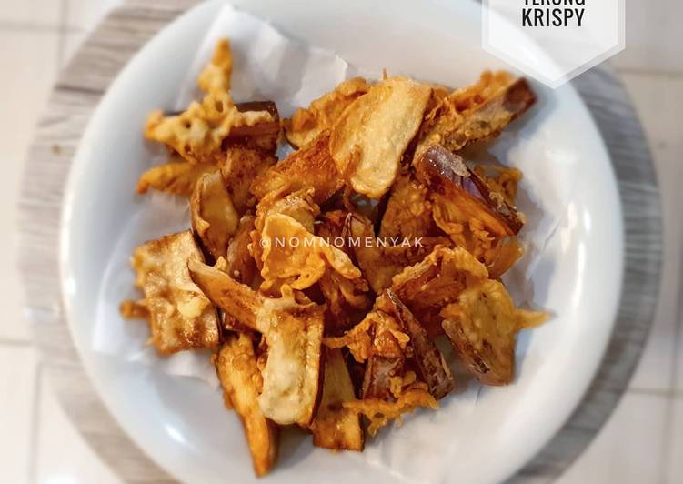 Resep mudah Terong Krispy Nikmat Lezat