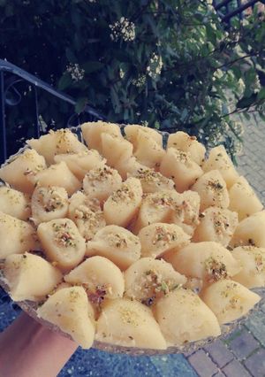 صورة لوصفة حلاوة الجبن على أصولها 😋