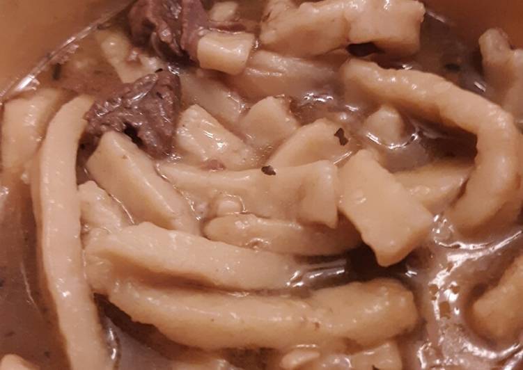 Step-by-Step Guide to Make Super Quick Homemade Nan&#39;s Beef &amp; Noodles