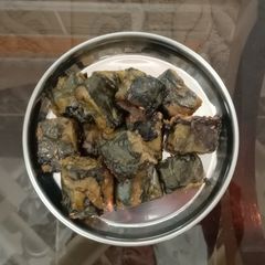 A picture of ALU (TARO LEAVES) VADI.