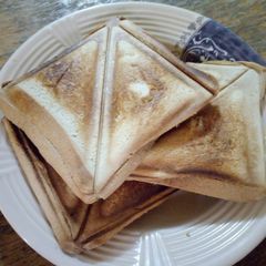 A picture of Simple toasted bread.