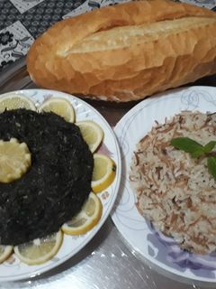 صورة لوصفة ملوخية على الطريقة السورية