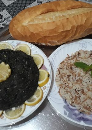 صورة لوصفة ملوخية على الطريقة السورية