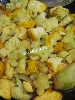 Foto resep Tumis bunga kol tahu