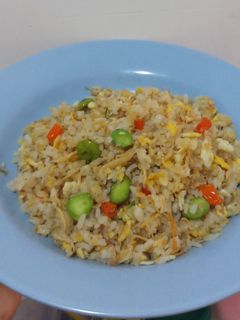 Foto resep Nasi Goreng Teri Medan Pete