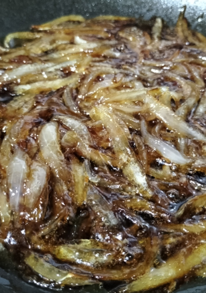Una foto de Cebolla caramelizada al Pedro Ximénez