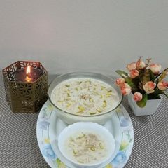 A picture of Sevaiyan and sabudana kheer.