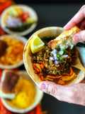 Sprouted Moong Misal pav