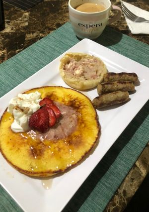Una foto de Pancakes keto a lo Chef G