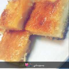 بسبوسه بالقشطه-レシピのメイン写真