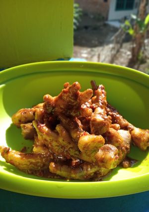 Foto resep 11. Ceker Ayam Bumbu Pecel