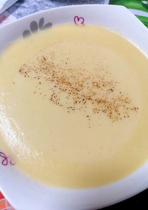 Una foto de Crema de calabacín